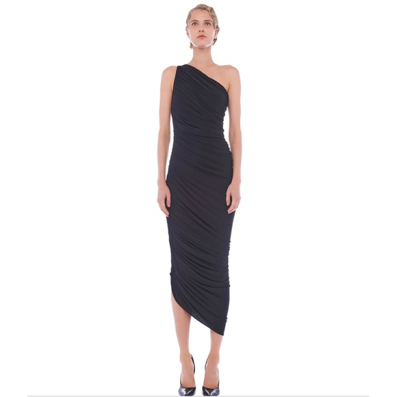 Norma Kamali Dresses & Skirts - Norma Kamali - Diana One-Shoulder Ruched Gown / Dress